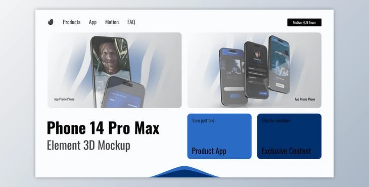 Download Pro14 Phone Mockup (Videohive 43634233) - AE Project