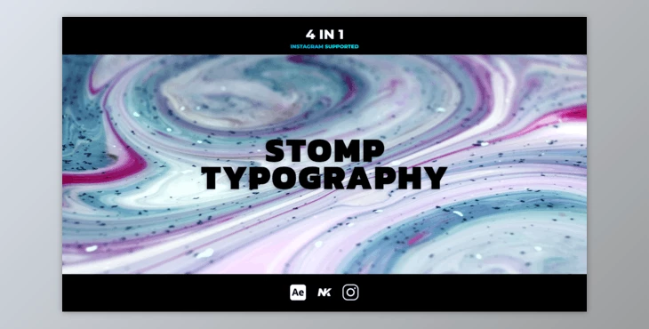 Download Stomp Typography (VideoHive 42188868) - AE Project