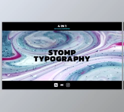 Download Stomp Typography (VideoHive 42188868) - AE Project