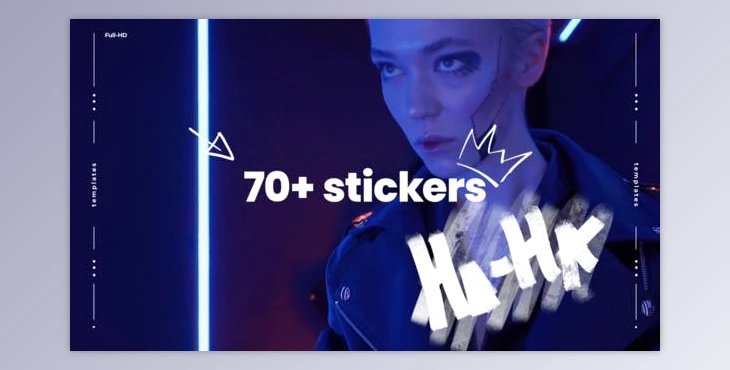 Download Animated Stickers Pack (Videohive 42251029) - AE Project