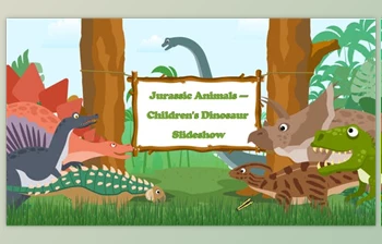 Download Jurassic Animals–Children’s <span class='badge badge-warning'>Dinosaur</span> Slideshow (Videohive 43672758) - AE Project