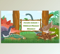 Download Jurassic Animals–Children’s Dinosaur Slideshow (Videohive 43672758) - AE Project