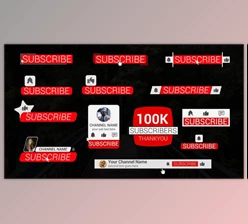 Download Clean Youtube Subscribe Pack (Videohive 43646531) - AE Project