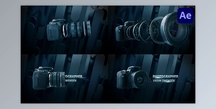 Download Photographer Intro Titles for After Effects (Videohive 43552297) - AE Project