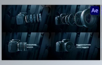 Download Photographer <span class='badge badge-warning'>Intro</span> Titles for After Effects (<span class='badge badge-warning'>Videohive</span> 43552297) - AE Project
