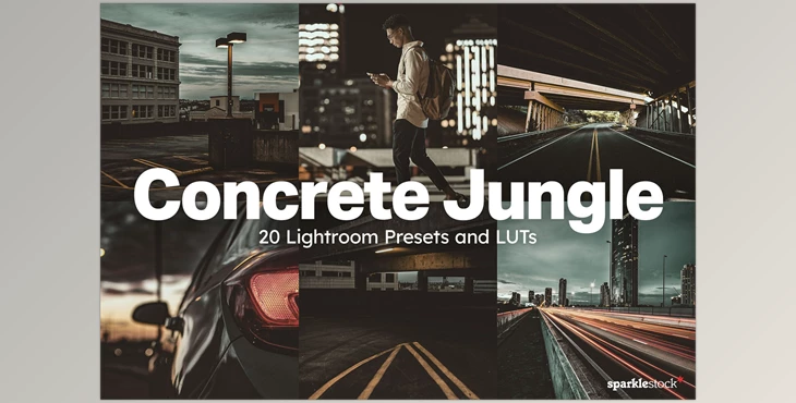 Download 20 Concrete Jungle Lightroom Presets and LUTs
