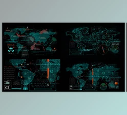 Download HUD UI Earth 3 (Videohive 43717253) - AE Project