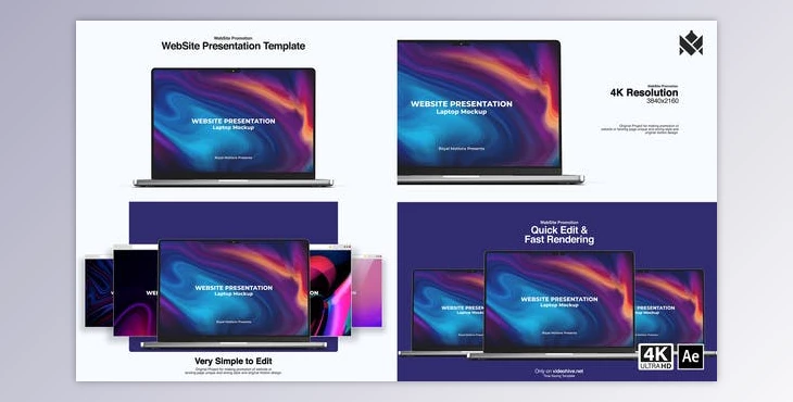 Download WebSite Promotions (Videohive 43751604) - AE Project