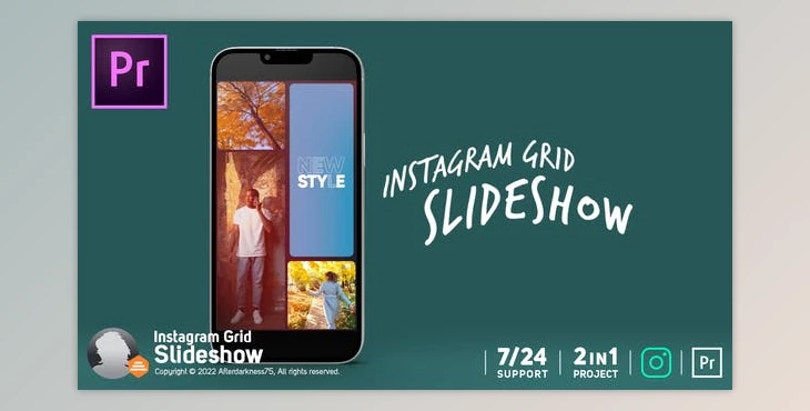 Download Instagram Slideshow Grid Pack (Videohive 42867719)