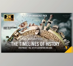 Download Inspiring History Education Channel Pack (Videohive 33022270) - AE Project