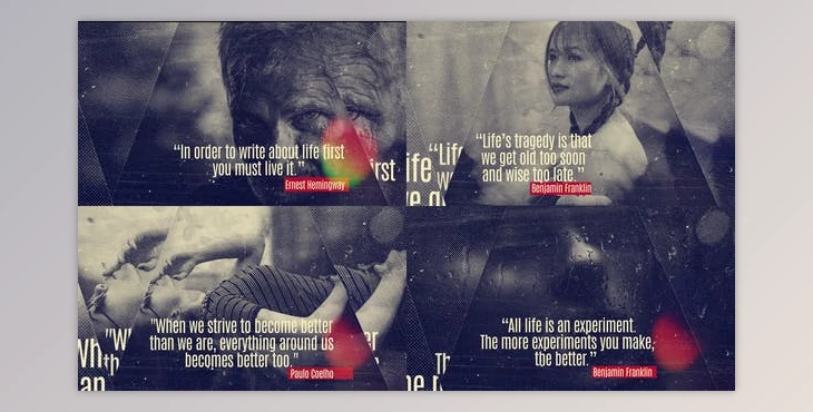 Download History Quotes Slideshow (Videohive 43720606) - AE Project