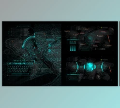 Download HUD UI Earth 4 (Videohive 43775855) - AE Project