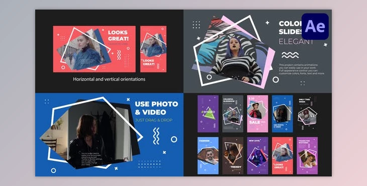 Download Street Colorful Slideshow for After Effects (Videohive 43803900) - AE Project