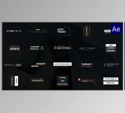 Download Minimal Titles for After Effects (Videohive 43781693) - AE Project