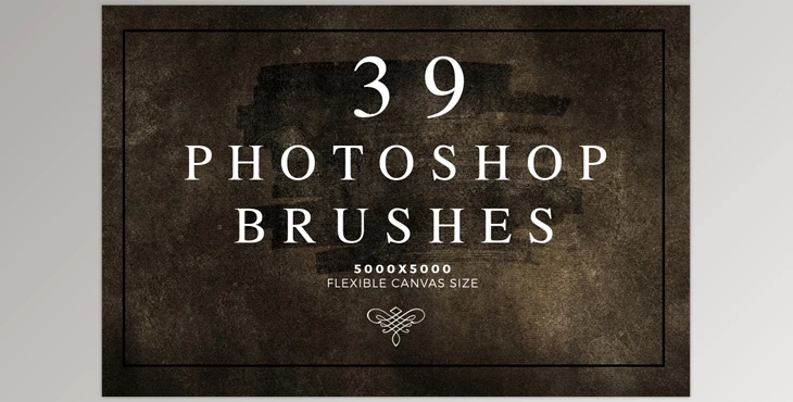 Download Vintage Collection – 39 Photoshop Brushes