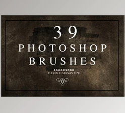 Download Vintage Collection – 39 Photoshop Brushes