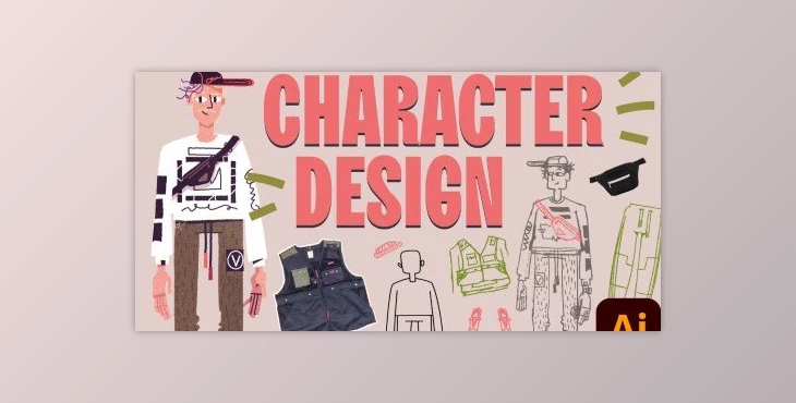 Download Storytelling Through Details! Building a stylized character in Adobe Illustrator