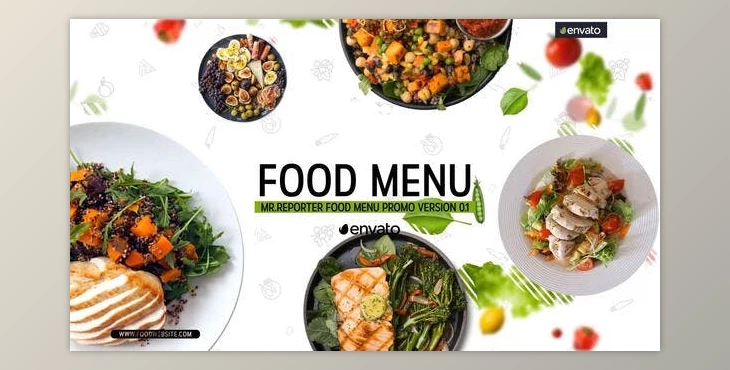 Download Food Promo V4 (Videohive 42463573) - AE Project