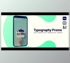 Download Instagram Typography Promo (Videohive 42217985) - AE Project