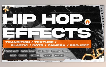 Download Hip Hop Music Video Transition <span class='badge badge-warning'>Pack</span> (<span class='badge badge-warning'>Videohive</span> 43779666) - AE Project
