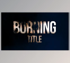 Download Burning Titles (Videohive 43852563) - AE Project