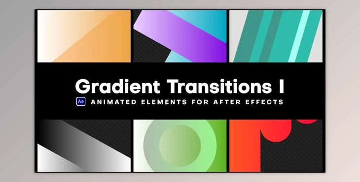 Download Gradient Transitions I (Videohive 43803980) - AE Project