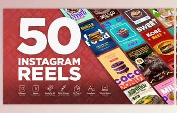 Download <span class='badge badge-warning'>Food</span> Instagram Reels (Videohive 43900679) - AE Project
