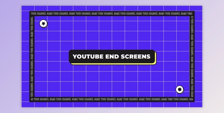 Download Youtube End Screens (Videohive 42145966) - AE Project