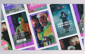 Download <span class='badge badge-warning'>VHS</span> Stories Reels (Videohive 42116690) - AE Project