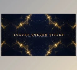 Download Luxury Golden Titles (Videohive 42145047) - AE Project