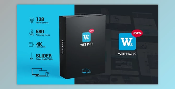 Download Web Pro v2 (Videohive 21027996) - AE Project
