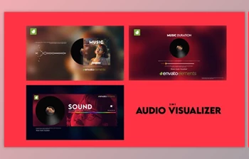 Download <span class='badge badge-warning'>Audio</span> Visualizer (Videohive 43936608) - AE Project