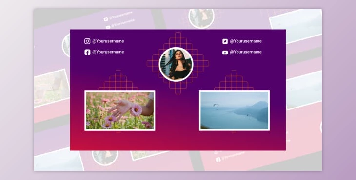 Download Clean Youtube End Screen (Videohive 43933479) - AE Project