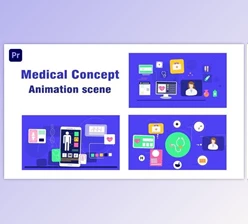 Download Medical Concept Animation Scene (Videohive 43665622) - PR Project