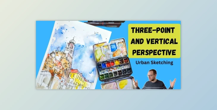 Download Urban Sketching – Develop Three Point and Vertical Perspective Techniques