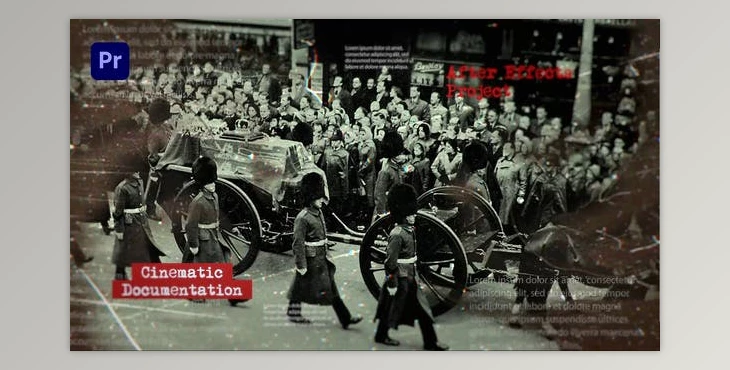 Download Historical Slideshow – Vintage Documentary MOGRT (Videohive 43576787) - PR Project