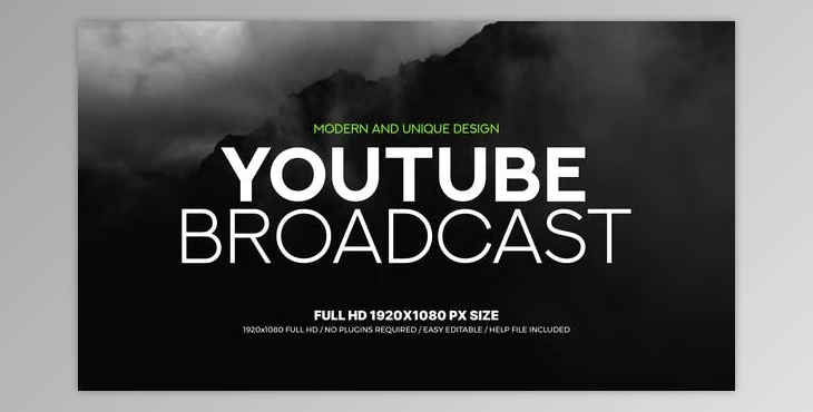 Download Youtube Broadcast (Videohive 43932265) - AE Project