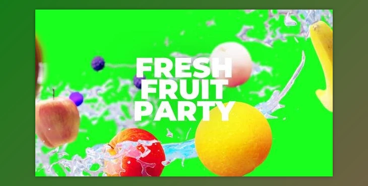 Download Fresh Fruit Intro (Videohive 43896873) - AE Project