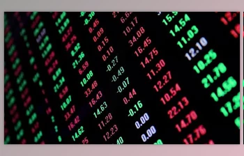 Download Stock market and Exchange and bid, offer, volume on <span class='badge badge-warning'>display</span> rapid change (Videohive 43414067)