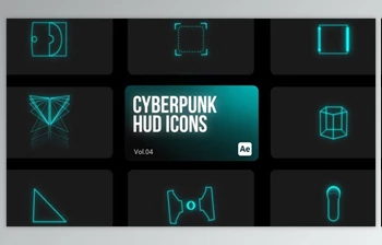 Download Cyberpunk <span class='badge badge-warning'>HUD</span> Icons 04 for After Effects (<span class='badge badge-warning'>Videohive</span> 44063385) - AE <span class='badge badge-warning'>Project</span>