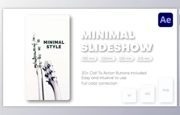 Download Minimal Slideshow – Instagram <span class='badge badge-warning'>Reels</span>, TikTok Post, Short Stories (Videohive 43990518) - AE Project