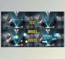 Download Hologram Businessman Screens (Videohive 19494120) - AE Project