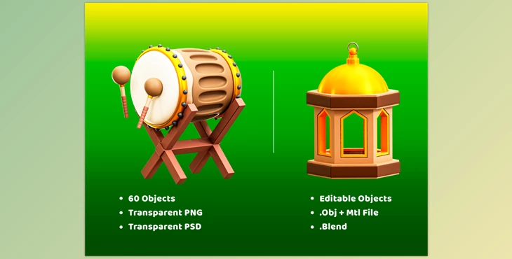 Download UI8 – 3d Ramadan Icon