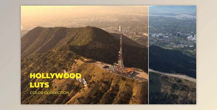 Download LUTs Hollywood (Videohive 43309655)