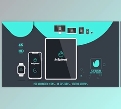 Download Flat Outline Web App Mock-Up v2 (Videohive 18132775) - AE Project