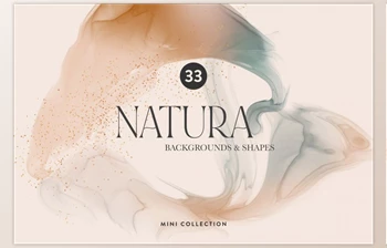 Download Natura Mini <span class='badge badge-warning'>Collection</span> Shapes & Backgrounds