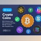 Download UI8 – Crypto Coins: 3D Icon Set