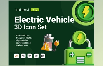 Download <span class='badge badge-warning'>UI8</span> – <span class='badge badge-warning'>3D</span> Electric Vehicle