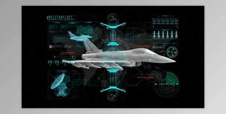 Download HUD Info Military Fighter (Videohive 44143169) - AE Project