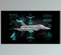 Download HUD Info Military Fighter (Videohive 44143169) - AE Project